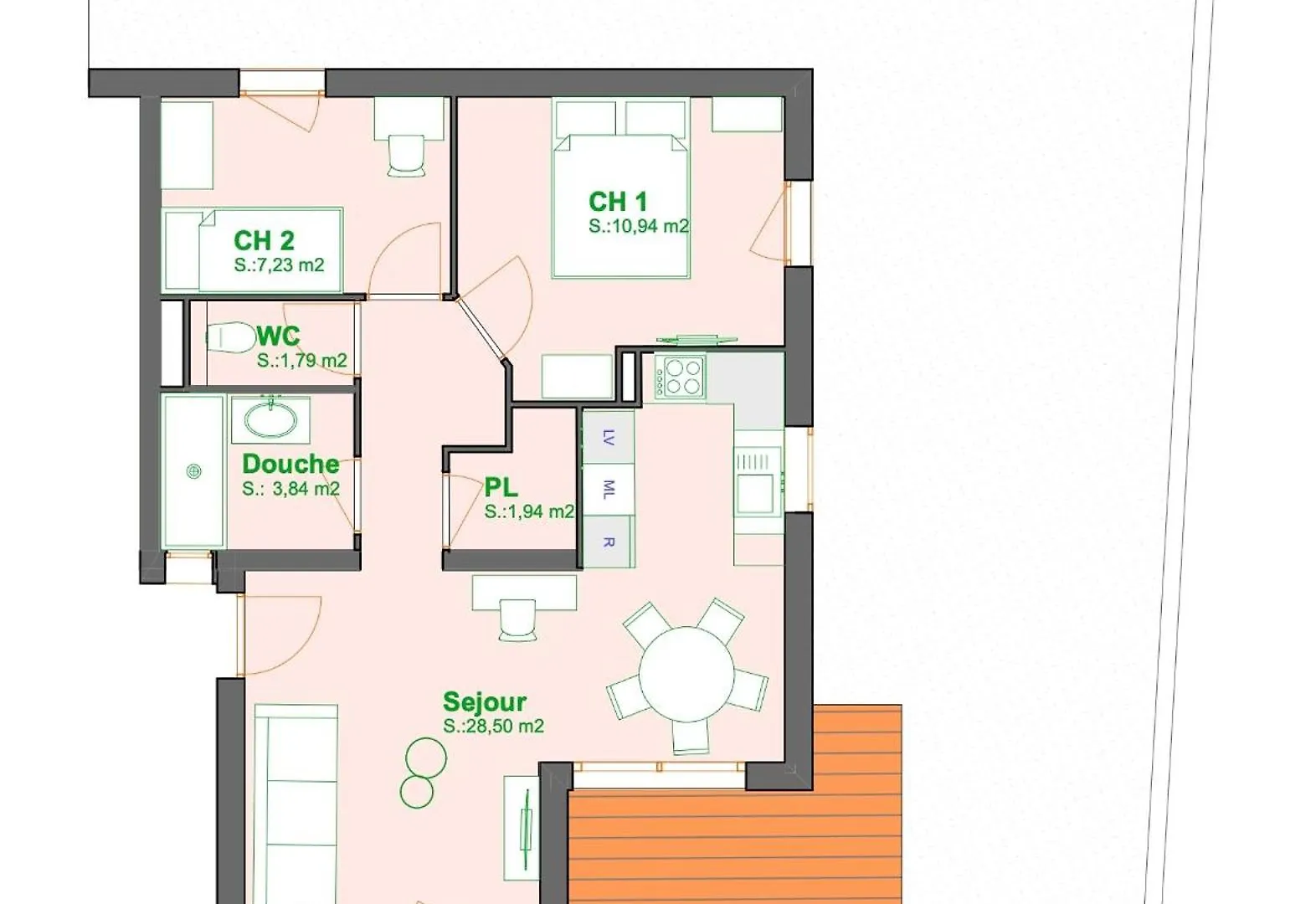 Apartament Bastidon De L'Olivaie Bandol